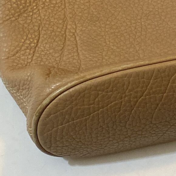 VTG Coach #4907 Sonoma Small Bucket Zip In Natural Grain Leather Cross Body Bag - Picture 8 of 16